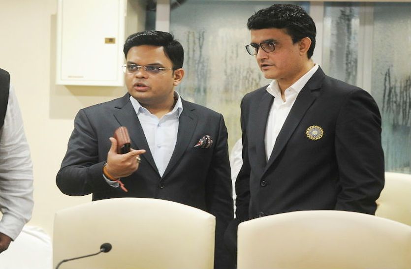 Jay Shah and Saurav Ganguly