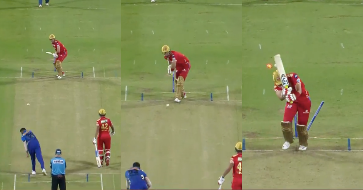 MI vs PBKS: Watch - Jasprit Bumrah’s Searing Yorker Ends Liam Livingstone Stay At The Crease