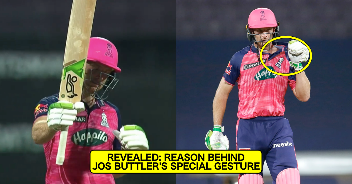 RR vs MI: Revealed - Reason Behind Jos Buttler's Gesture After Completing 50 vs MI