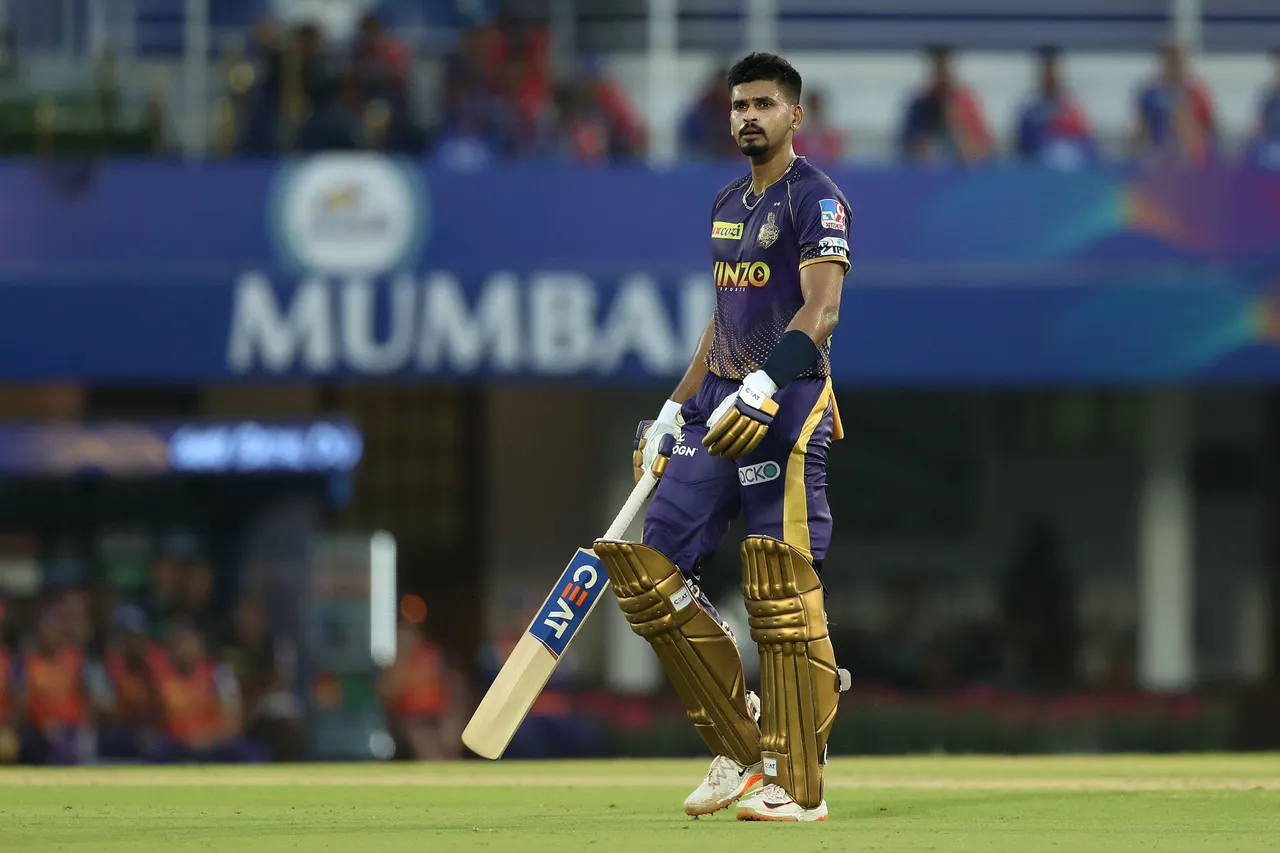 Kkr-Skipper Shreyas Iyer.  Foto-Ipl