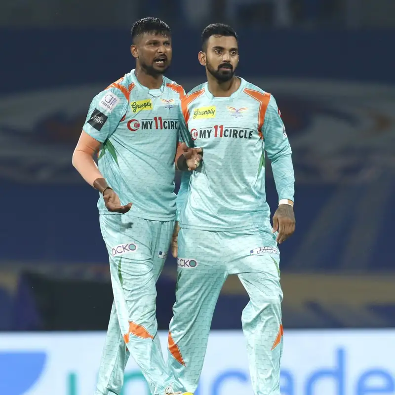 Krishnappa Gowtham and KL Rahul