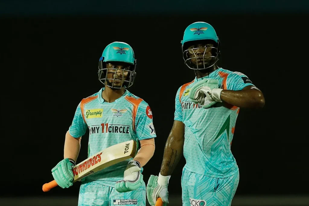 Evin Lewis and Ayush Badoni
