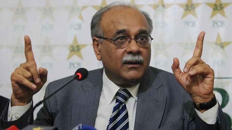 Najam Sethi PCB. Photo- Getty