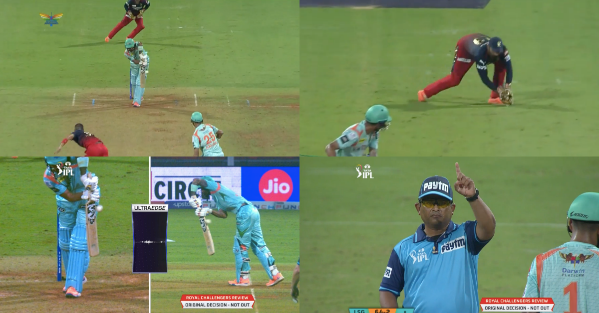LSG vs RCB: Watch - Fantastic Review From RCB Sees KL Rahul Walk Back In Steep Run Chase