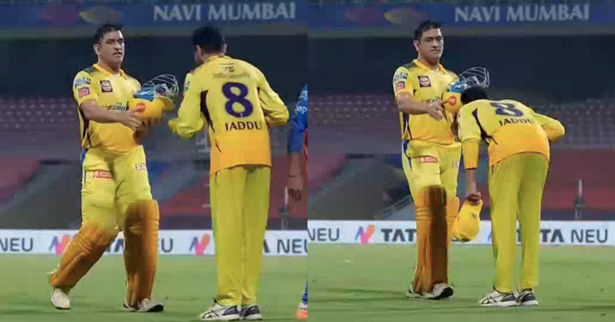 MI vs CSK: Watch - Ravindra Jadeja Bows Down To MS Dhoni After Dhoni’s Last Over Heroics Helps CSK Beat MI By 3 Wickets