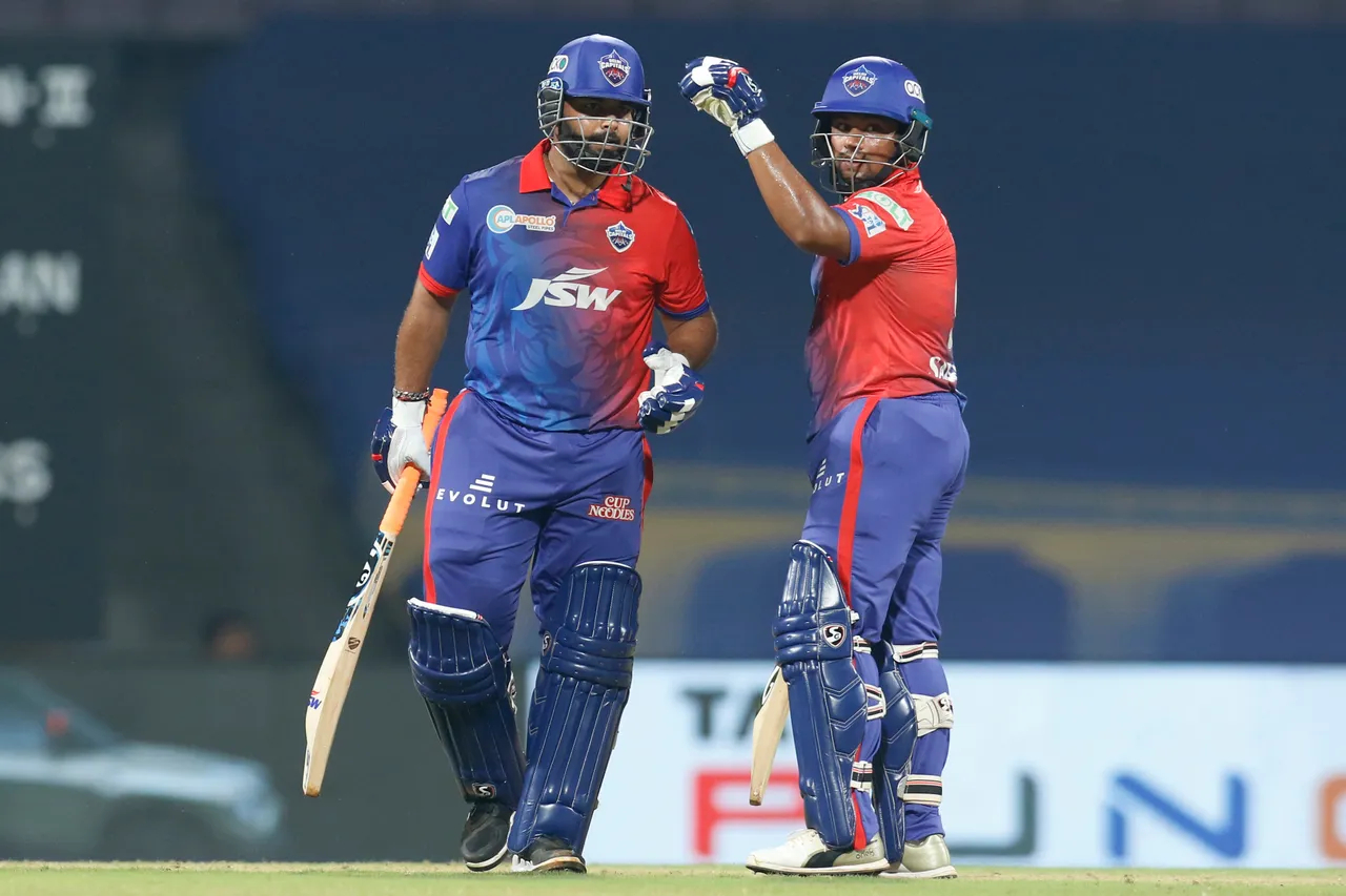 Rishabh Pant and Sarfaraz Khan DC. Photo-IPL