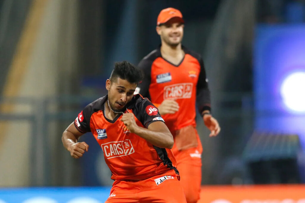 SRH's Umran Malik- Photo- BCCI, Brett Lee