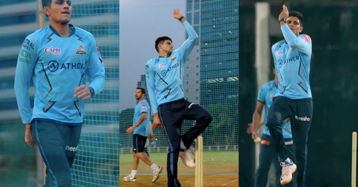 IPL 2022: Watch – Gujarat Titans (GT) Opener Shubman Gill Imitates Kolkata Knight Riders (KKR) Spinner Sunil Narine’s Bowling Action