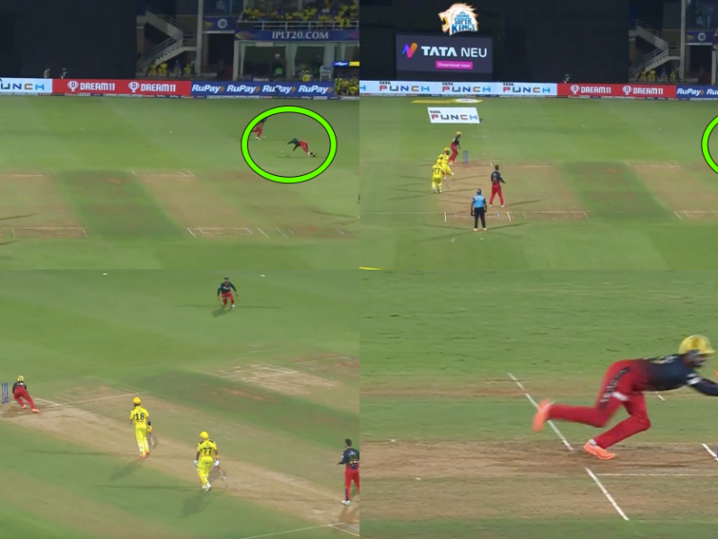 CSK vs RCB: Watch - Moeen Ali Gets Runs Out Courtesy Suyash Prabhudessai’s Brilliant Fielding At Point