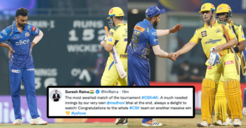 MI vs CSK: Twitter Reacts As Vintage MS Dhoni Finishes Off In Style; Helps CSK Win El Clasico