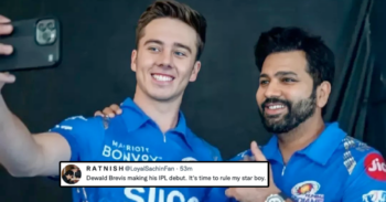 KKR vs MI: Twitter Reacts As Dewald Brevis Makes Debut For Mumbai Indians