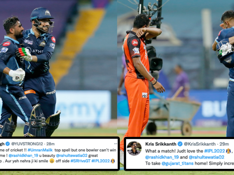 GT vs SRH: Twitter Reacts As GT Jump To The Top Of The Table After Thrilling Victory Over SRH