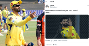 CSK vs SRH: Twitter Trolls Captain Ravindra Jadeja Following CSK 8-Wicket Loss To SRH