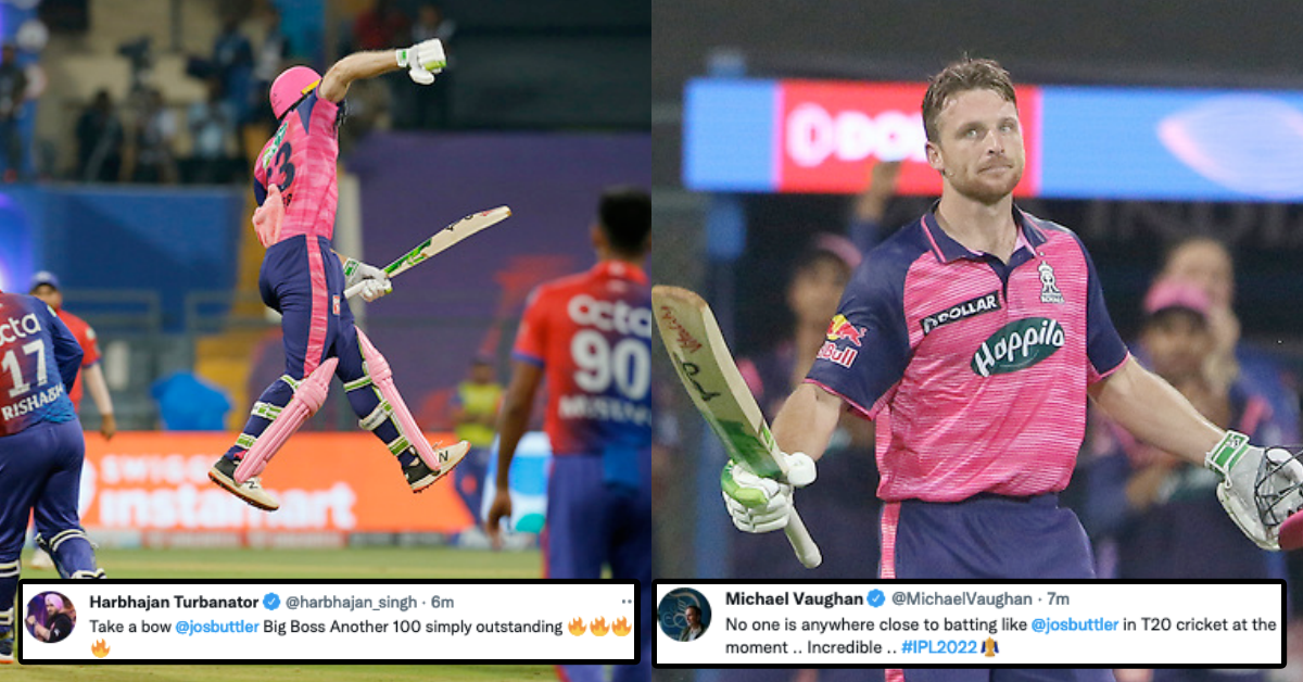 DC vs RR: Twitter Erupts As Rajasthan Royals Explosive Opener Jos Buttler Smashes His 3rd Century Of IPL 2022