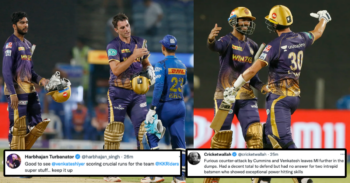KKR vs MI: Twitter Reacts As Pat Cummins' Record-Breaking Fifty Hands MI Their 3rd Loss On The Trot
