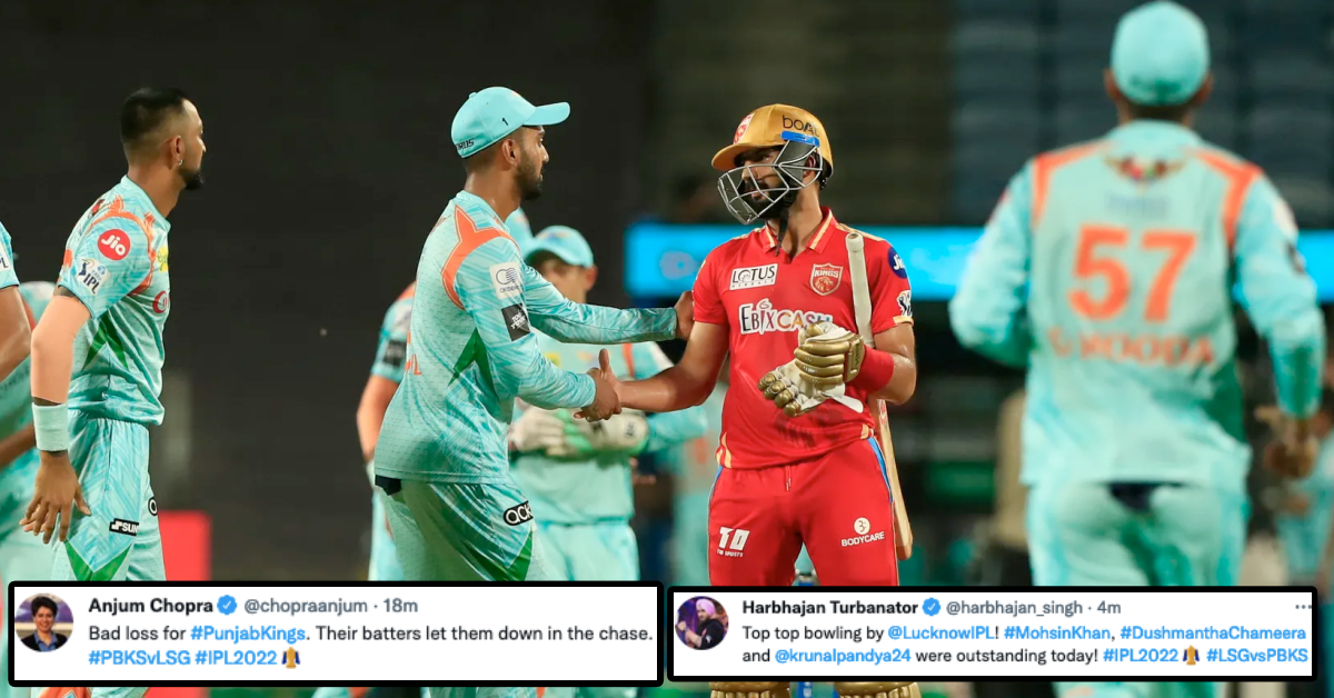 PBKS vs LSG: Twitter Reacts As Lucknow Super Giants Defeat Punjab Kings By 20 Runs To Win Their 6th IPL 2022 Game