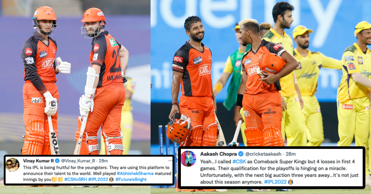 CSK vs SRH: Twitter Reacts As Sunrisers Hyderabad Beat Chennai Super Kings To Register Their First Win Of The Season