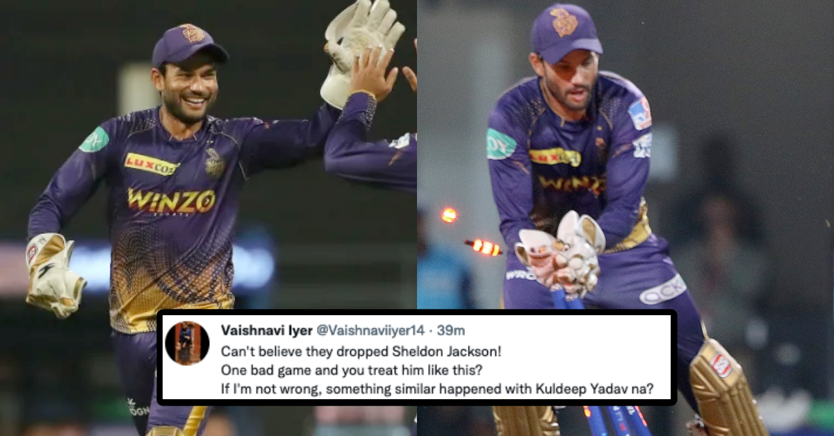 KKR vs PBKS Twitter Bemoans KKR's Decision To Drop Sheldon Jackson