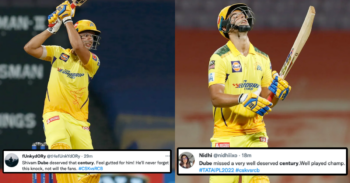 CSK vs RCB: Twitter Reacts As Shivam Dube Misses His Maiden IPL Century By Just 5 Runs
