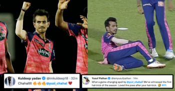 RR vs KKR: Twitter Reacts As Yuzvendra Chahal Takes A Stunning Hat-Trick Against KKR