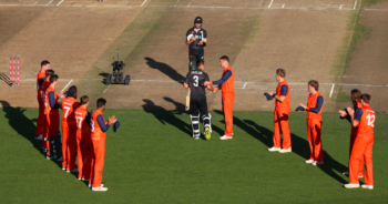NZ vs NED: Watch- Netherlands Team Gives A Guard Of Honor To Ross Taylor As He Walks In To Bat For The Final Time In His International Career