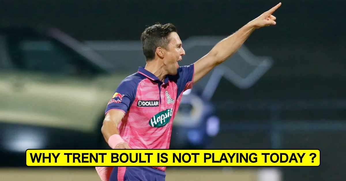 RR vs GT: Revealed - Why Trent Boult Is Not Included In Rajasthan Royals' Playing XI Today