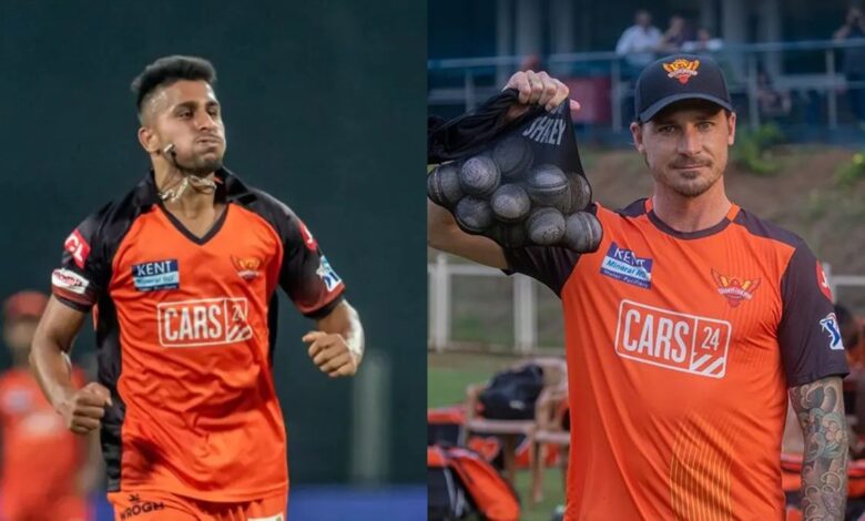 SRH Pace Bowling Coach Dale Steyn excited for Umran Malik (Image Credits: Twitter)