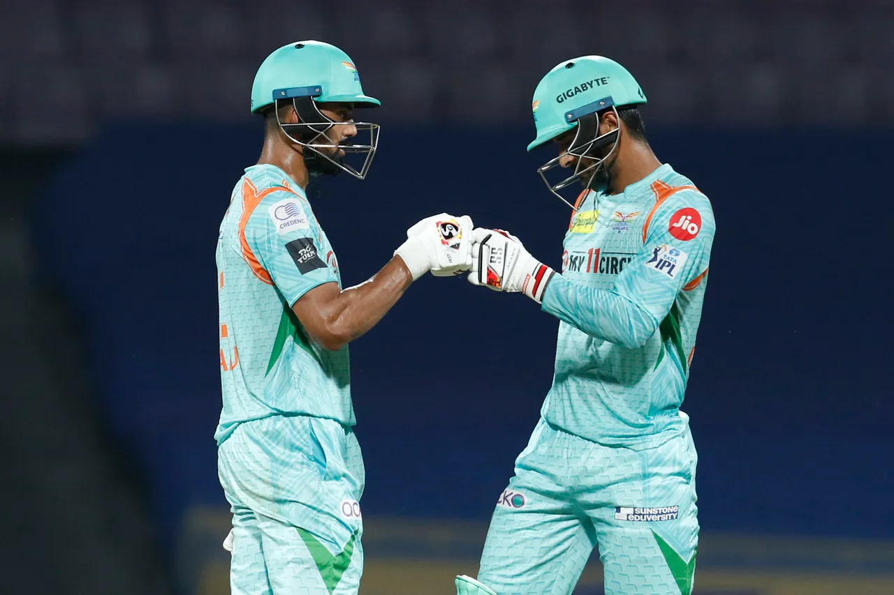 Deepak Hooda and KL Rahul. (Photo: IPL)