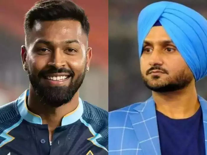 Hardik Pandya and Harbhajan Singh