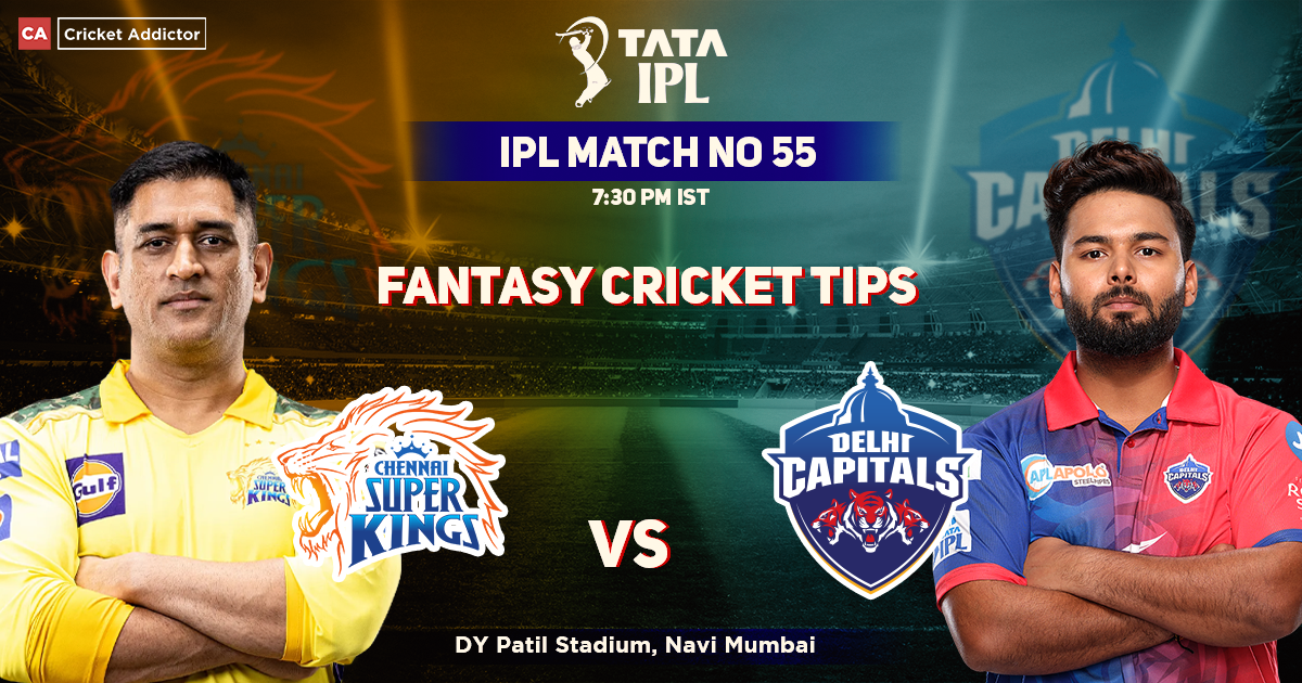 Chennai Super Kings vs Delhi Capitals Dream11 Prediction, Fantasy Cricket Tips, Dream11 Team, Playing XI, Pitch Report, Injury Update- Tata IPL 2022