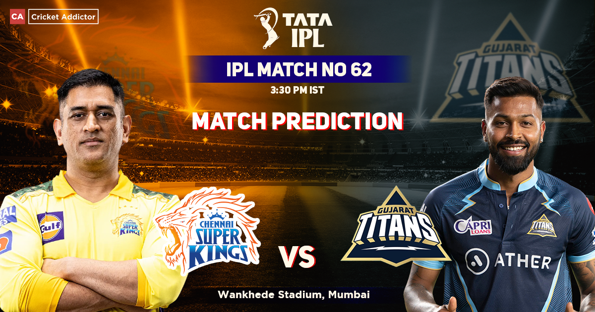 Chennai Super Kings vs Gujarat Titans Match Prediction: Who Will Win The Match Between CSK And GT? IPL 2022, Match 62, CSK vs GT