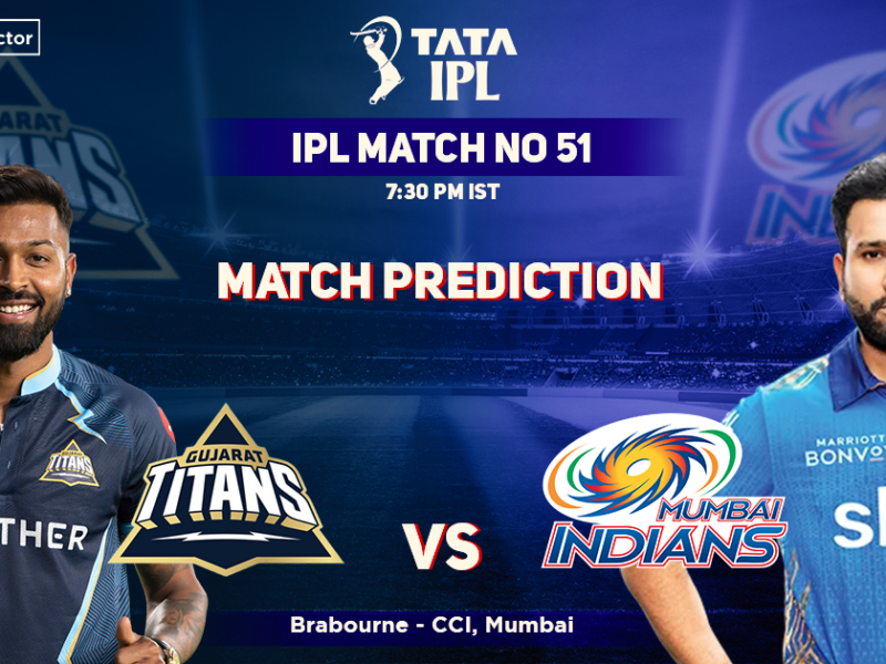 Gujarat Titans vs Mumbai Indians Match Prediction: Who Will Win The Match Between GT And MI? IPL 2022, Match 51, GT vs MI
