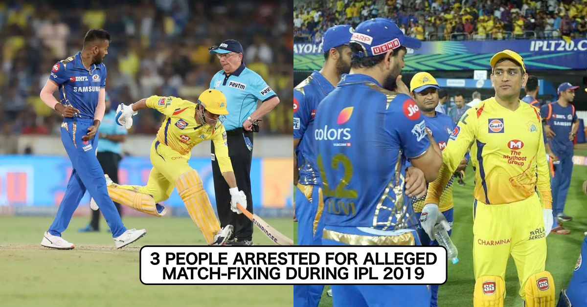 3 People Booked By CBI In Connection With Alleged Match-fixing Of IPL 2019 Games ”Based On Inputs” From Pakistan