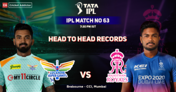 Lucknow Supergiants vs Rajasthan Royals Head To Head Records, IPL 2022, Match 63, LSG vs RR
