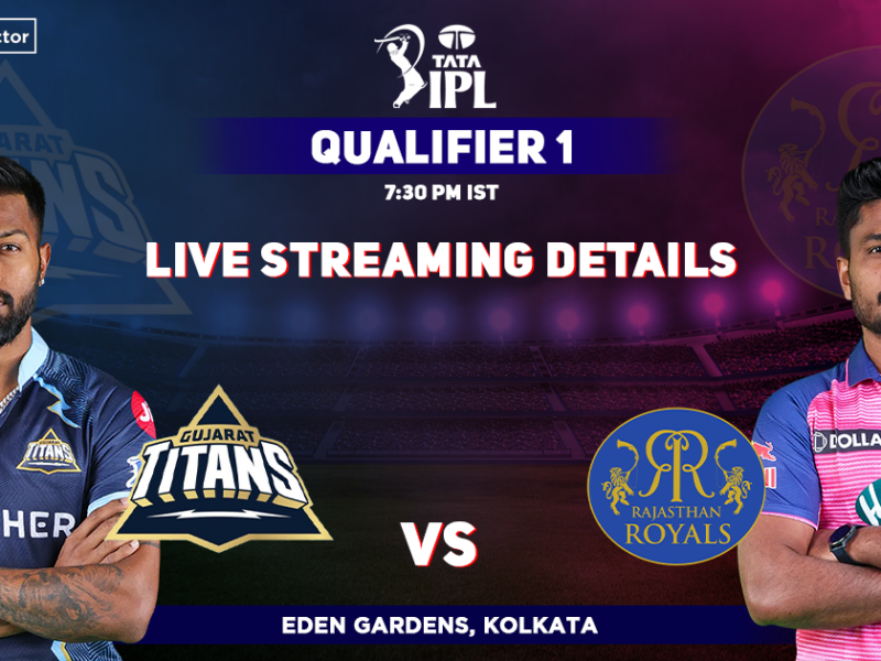 Gujarat Titans vs Rajasthan Royals Live Streaming Details: When And Where To Watch GT vs RR Match Live In Your Country? IPL 2022, Qualifier 1, GT vs RR