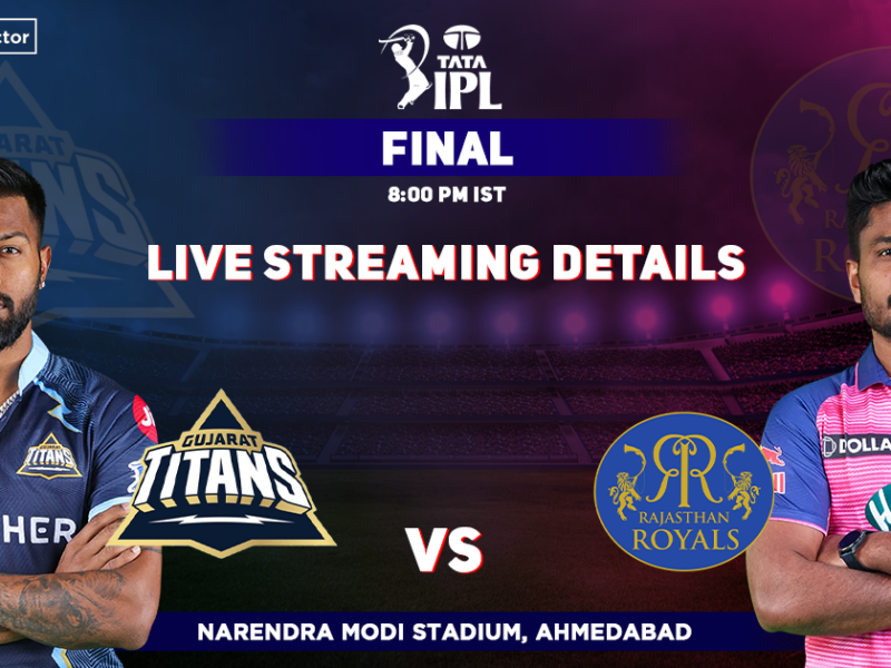 Gujarat Titans vs Rajasthan Royals Live Streaming Details: When And Where To Watch GT vs RR Match Live In Your Country? IPL 2022, Final, GT vs RR