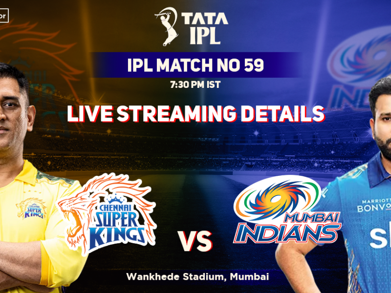 Chennai Super Kings vs Mumbai Indians Live Streaming Details- When And Where To Watch CSK vs MI Live In Your Country? IPL 2022 Match 59