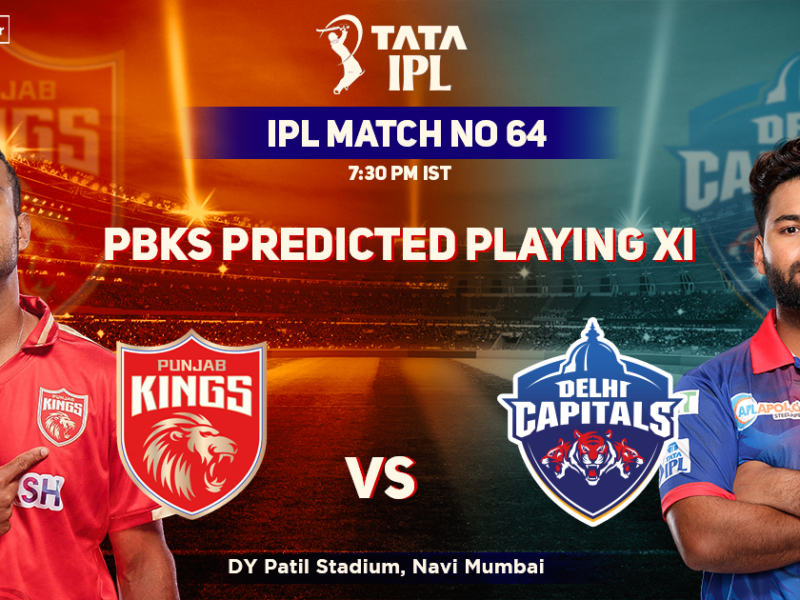PBKS vs DC: Punjab Kings' Predicted Playing XI Against Delhi Capitals, IPL 2022 Match 64