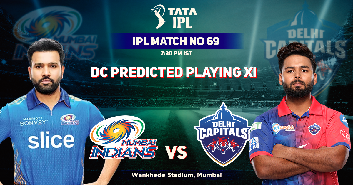 Mumbai Indians vs Delhi Capitals: Delhi Capitals' Predicted Playing XI Against Mumbai Indians, IPL 2022, Match 69, MI vs DC
