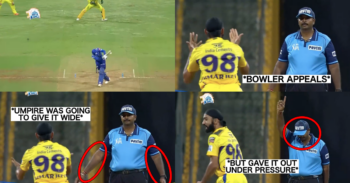 CSK vs MI: Watch - CSK Players "Bully" Umpire Ravikant Reddy Into Giving Hrithik Shokeen Out; DRS Proves The MI All-Rounder Is Not-Out