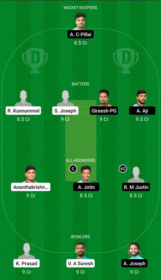 MTC vs ENC Dream11 Prediction Fantasy Cricket Tips Dream11 Team BYJU's KCA Club Championship T20 