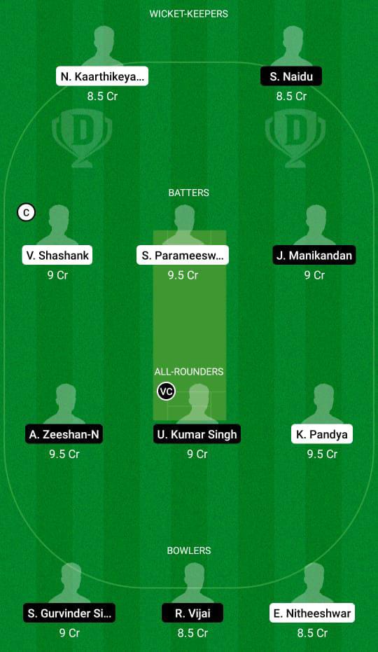 PAT vs TIT Dream11 Prediction Fantasy Cricket Tips Dream11 Team BYJU's Pondicherry T10 