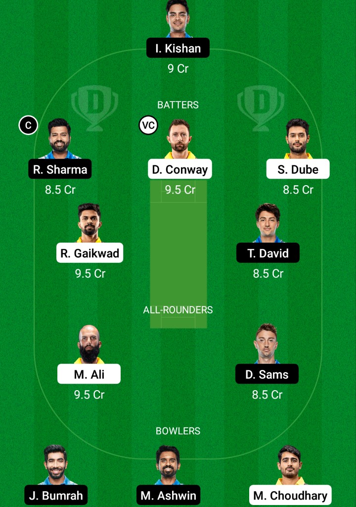 CSK vs MI Dream11 Prediction Fantasy Cricket Tips Dream11 Team Tata IPL 2022