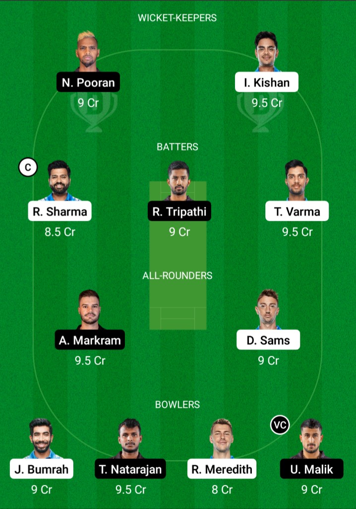 MI vs SRH Dream11 Tahmin, Fantezi Kriket İpuçları, Dream11 Takımı, Oynama XI, Saha Raporu, Sakatlık Güncellemesi- Tata IPL 2022 3 MI vs SRH Dream11 Tahmin Fantezi Kriket İpuçları Dream11 Team Tata IPL 2022