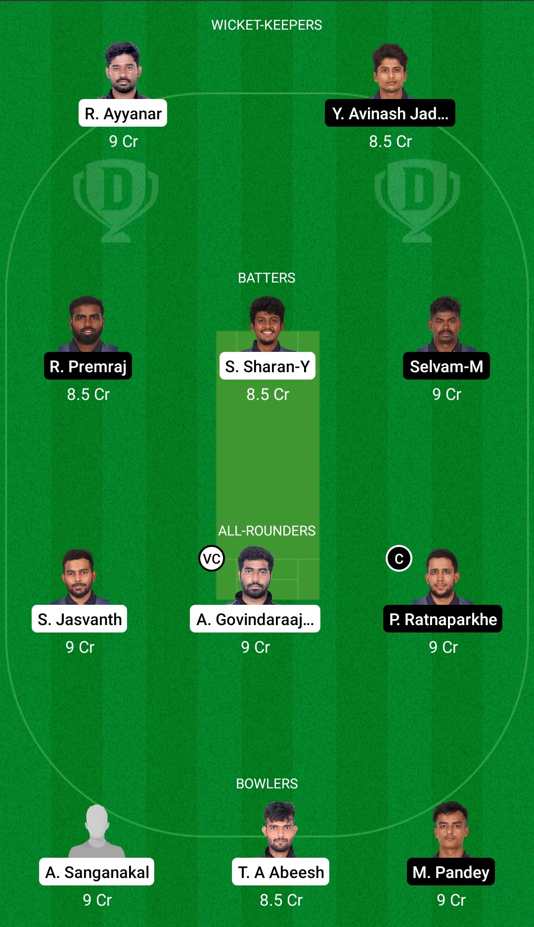 EAG vs WOR Dream11 Prediction Fantasy Cricket Tips Dream11 Team BYJU's Pondicherry T10 