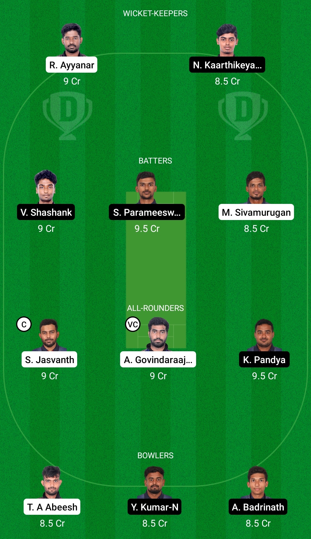 EAG vs PAT Dream11 Prediction Fantasy Cricket Tips Dream11 Team BYJU's Pondicherry T10 