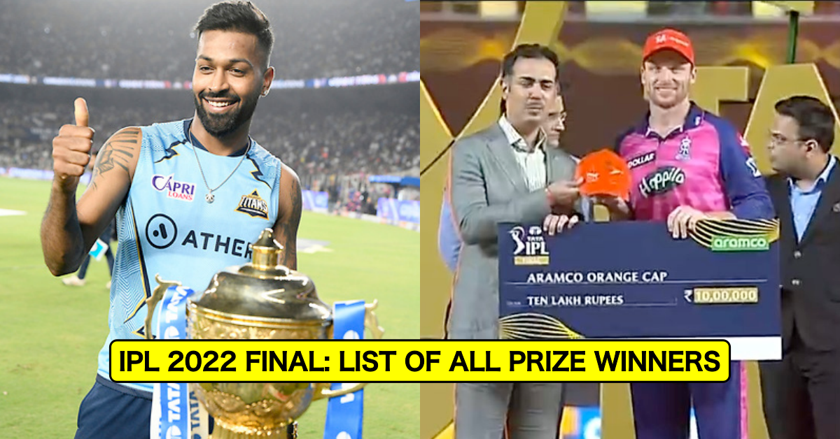 IPL 2022 Final, GT vs RR: List Of All Prize Winners