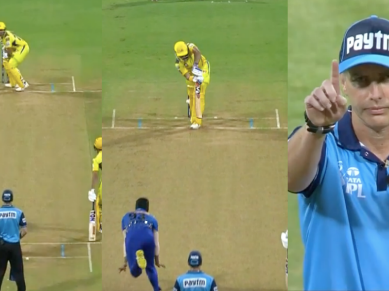 CSK Vs MI: Watch - Robin Uthappa Gets Undone By A Jasprit Bumrah Beauty Of A Delivery; Gets Out LBW For 1