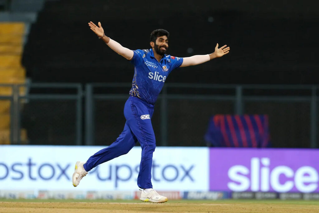 Jasprit Bumrah. Photo-IPL, MI