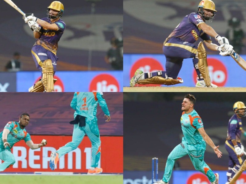 KKR vs LSG: Watch - Rinku Singh Smashes 16 Runs, Evin Lewis Takes A Brilliant Catch & Marcus Stoinis PIcks Back-to-Back Wickets In Final Over Drama